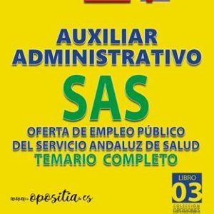 Temario Auxiliar Administrativo del Servicio Andaluz de Salud